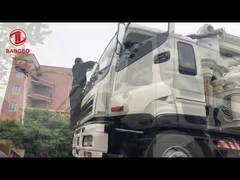 ZOOMLION 37m 사용 된 시멘트 트럭 ISUZU 차체 리모델링
