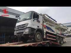 120M3/H 38M 벤츠 사용 시멘트 트럭, 시멘트 펌프 트럭