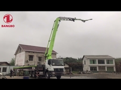 ISO90001 인증을 가진 38 미터 중고용 트럭 콘크리트 펌프