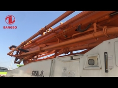 50m ISUZU 160m3/H 시멘트 펌프 트럭 콘크리트 전송을 위한 넓은 작업 범위