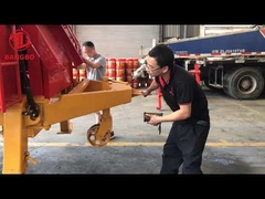 배달 8Mpa 62kw 새로운 콘크리트 펌프 모바일 중장비 광범위한 작업 범위