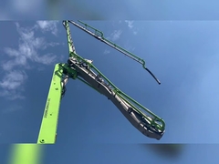 60M Zoomlion 갱신 콘크리트 펌프 메르세데스 벤츠 6 부름 섹션 펌프 트럭