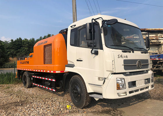 90CBM 중고 콘크리트 트레일러 펌프