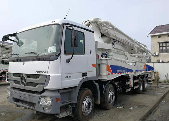 안전 구조를 가진 ISO90001에 의하여 증명되는 120m3/H 붐 구체 펌프 트럭