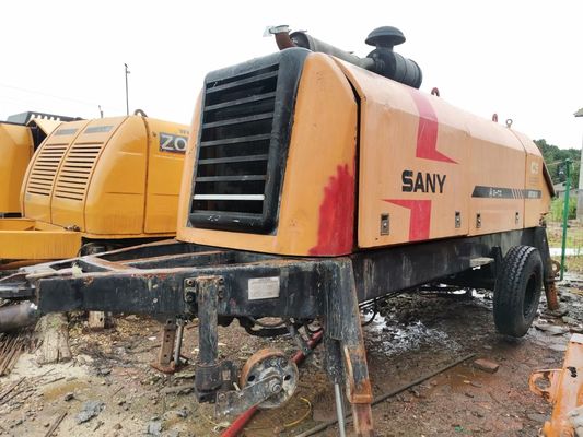 80CBM 18MPa 구체 펌프 작은 휴대용 임대 사용 우수한 상태