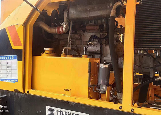 노란색을 청소하게 쉬운 60m3/H 180m 174kw 트레일러 구체 펌프 높은 안전