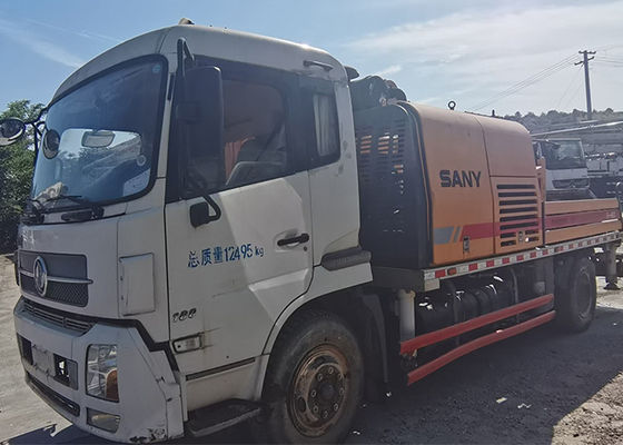 100M3/H SANY는 디젤 엔진을 가진 구체적인 트레일러 펌프 18Mpa를 사용했습니다