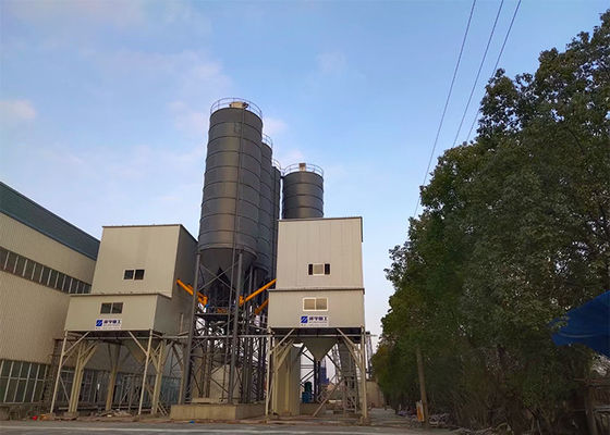 60m3 150Kw 휴대용 구체적인 배치 공장 고급 전기 60m3/H