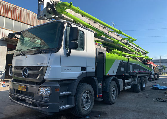 Zoomlion 리뉴얼 Beton 펌핑 트럭 Mercedes Benz 6 Boom Section 60M