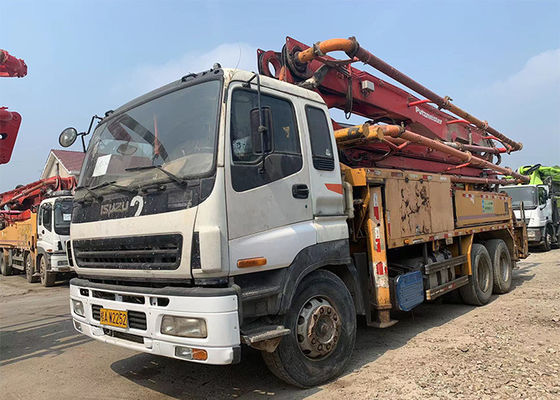 Putzmeister 재생되지 않은 Beton 펌프 사용 시멘트 트럭 붐 Puming Car 42 미터
