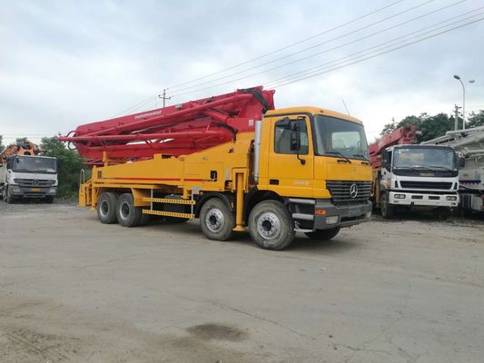 Putzmeister 42m 벤츠 초침 구체 펌프 트럭 140m3/H 290kw