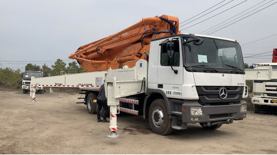 액트로스 3341 자동차식 붐 펌프 287 kw 9 Mpa 콘크리트 플레이싱