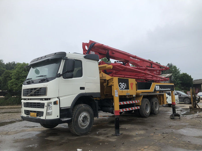 36M 사용된 푸츠마이스터 콘크리트 펌프 트럭