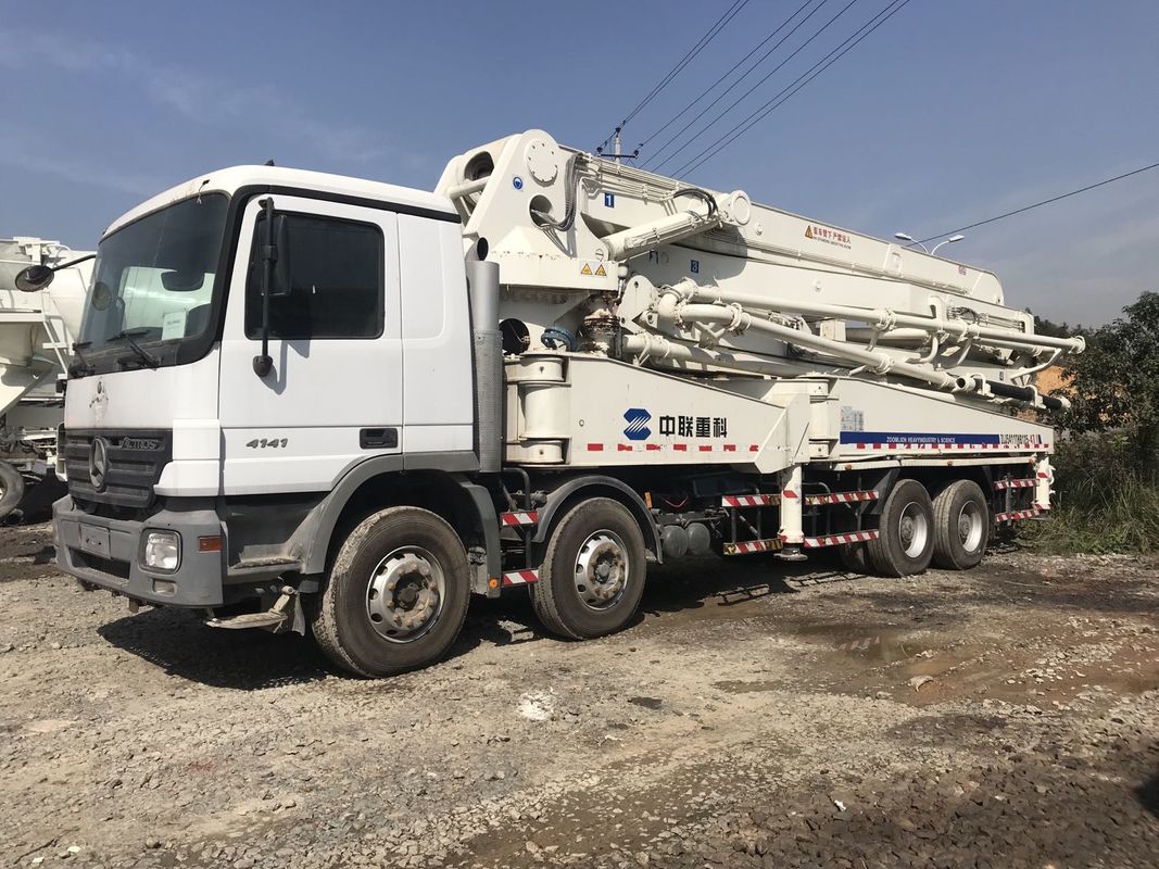 좋은 조건 분명한 이동 소방펌프 줌라이언 47m은 펌프 트럭을 사용했습니다