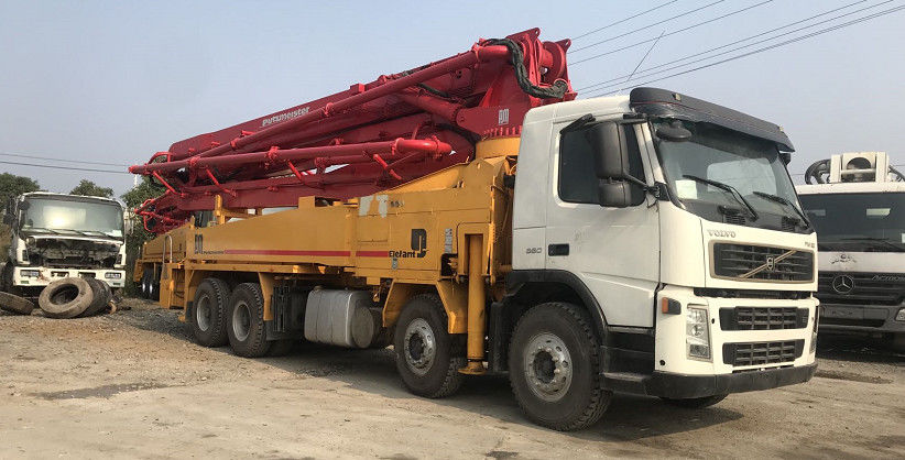 높은 작용 분명한 이동 소방펌프 푸츠마이스터 42M 볼보는 사용했습니다