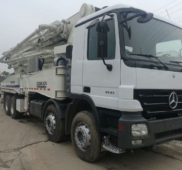 줌리언 붐 펌프 트럭 50 Ｍ 벤츠 사용 콘크리트 펌프 트럭 300 Kw