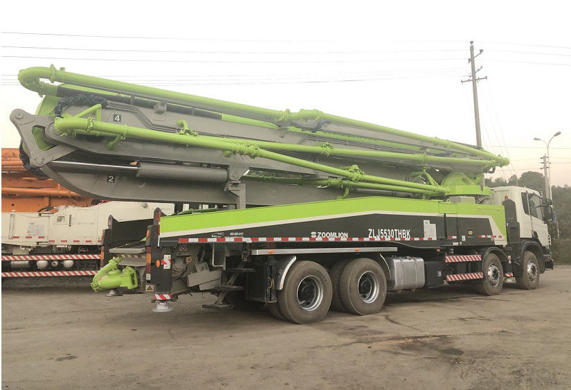 줌리언 스코네 사용 콘크리트 펌프 트럭 56m 170 M3/H 85 철근