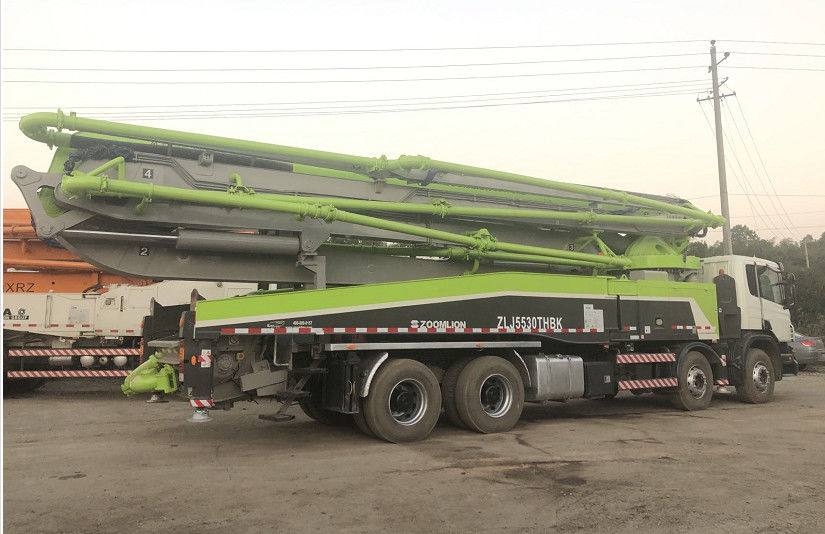 줌리언 스코네 사용 콘크리트 펌프 트럭 56m 170 M3/H 85 철근