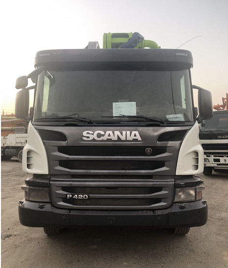 줌리언 스코네 사용 콘크리트 펌프 트럭 56m 170 M3/H 85 철근