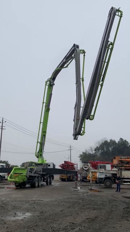 사용 콘크리트 이동 소방펌프 줌리언 벤츠 56m 150 M3/H