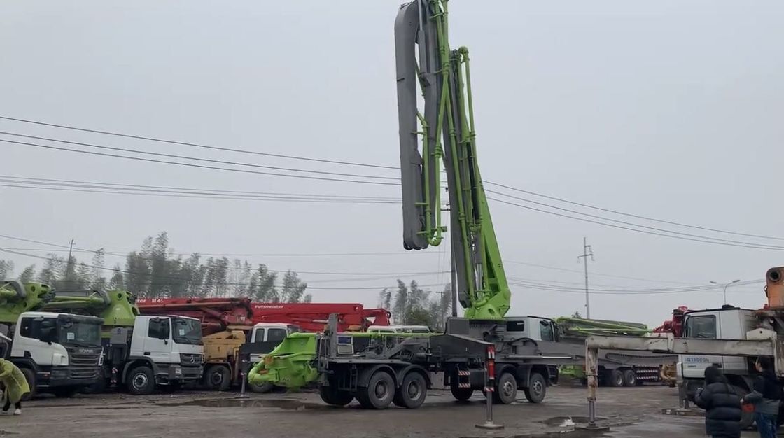 사용 콘크리트 이동 소방펌프 줌리언 벤츠 56m 150 M3/H