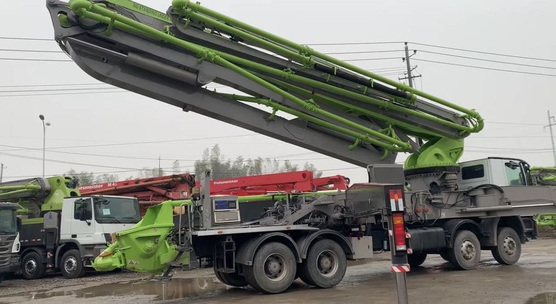 사용 콘크리트 이동 소방펌프 줌리언 벤츠 56m 150 M3/H