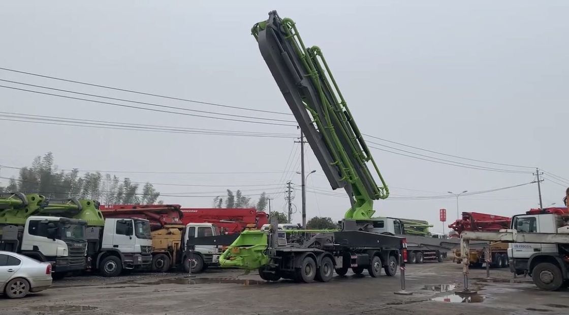 사용 콘크리트 이동 소방펌프 줌리언 벤츠 56m 150 M3/H