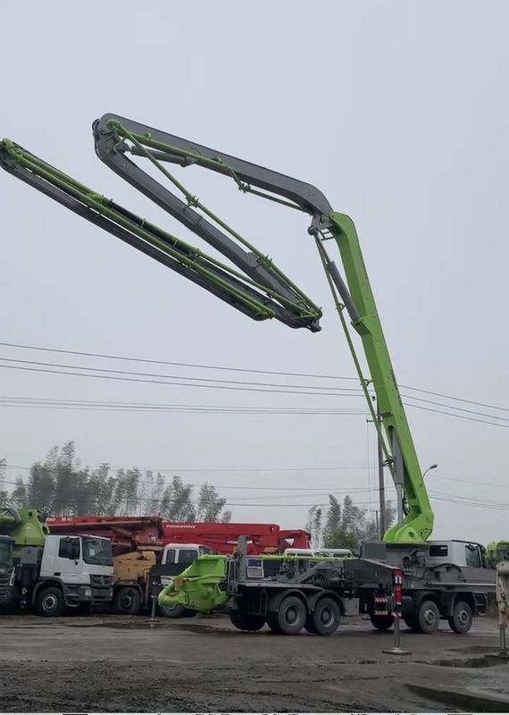 사용 콘크리트 이동 소방펌프 줌리언 벤츠 56m 150 M3/H