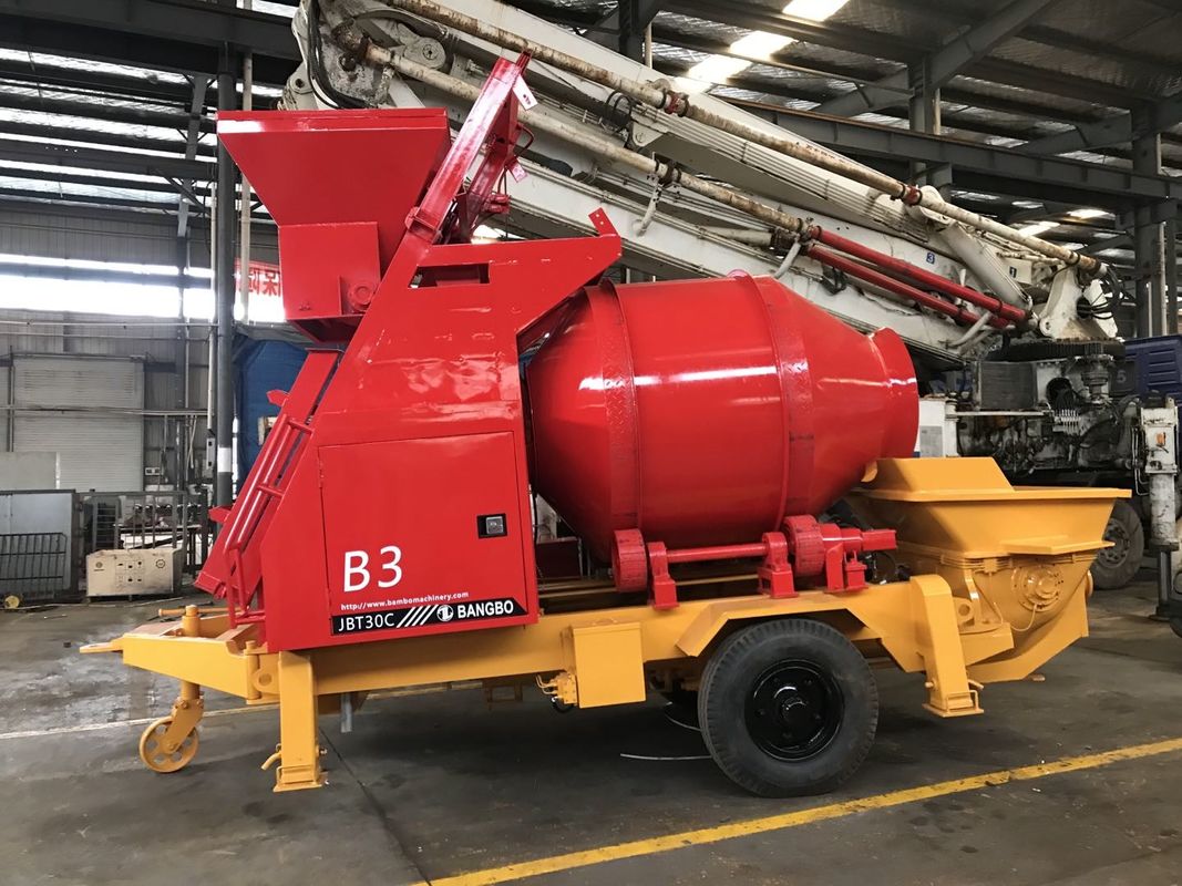 30M3/H JBT30 새로운 구체 펌프, 유압 구체 펌프 쉬운 가동