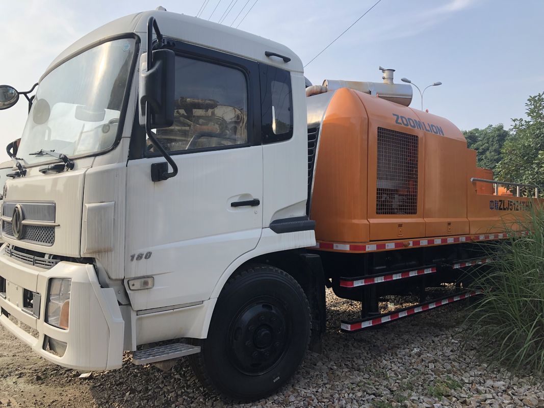 90CBM 중고 콘크리트 트레일러 펌프