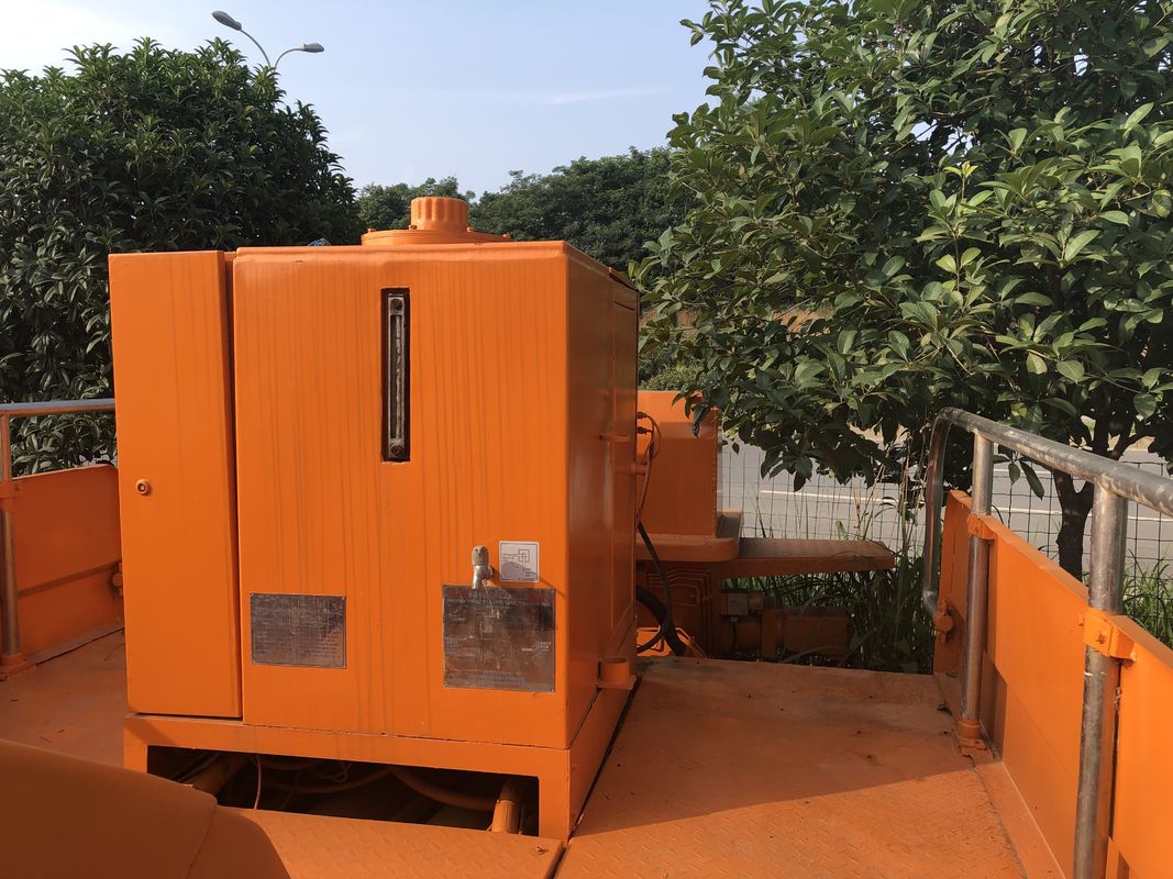 90CBM 중고 콘크리트 트레일러 펌프