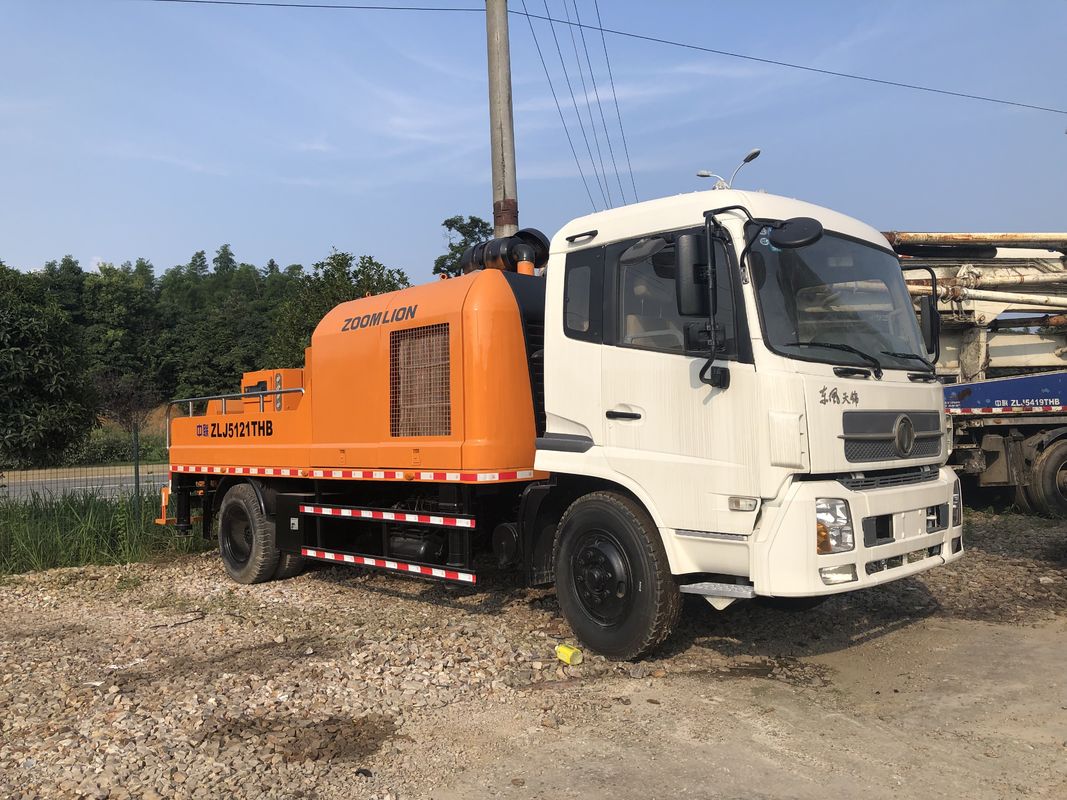 90CBM 중고 콘크리트 트레일러 펌프