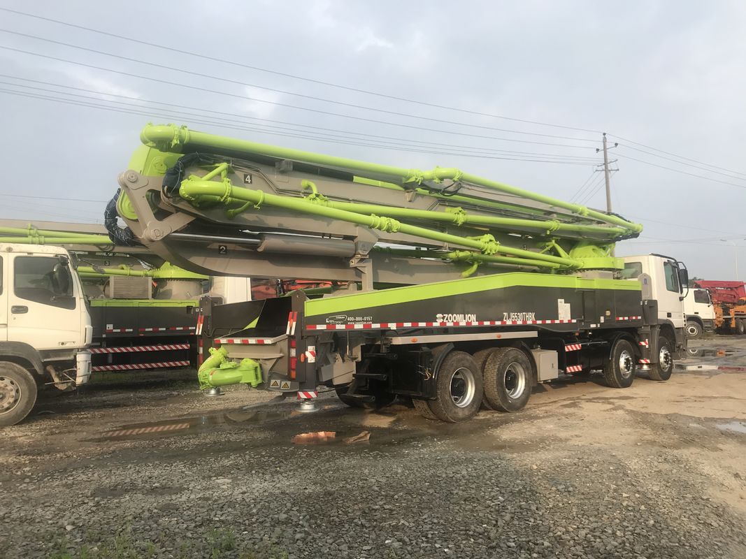 Actros 4141 56 미터 구체 펌프 트럭, 사용된 건설기계