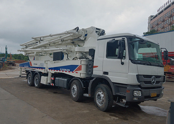 300KW는 디젤 엔진을 가진 Beton 펌프에 의하여 사용된 구체 펌프 트럭 50m 큰 크기를 갱신합니다
