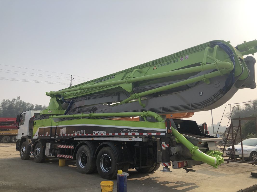 180m3/H 50M 사용된 트럭 구체 펌프, 원격 제어 구체 펌프 Actros 4141