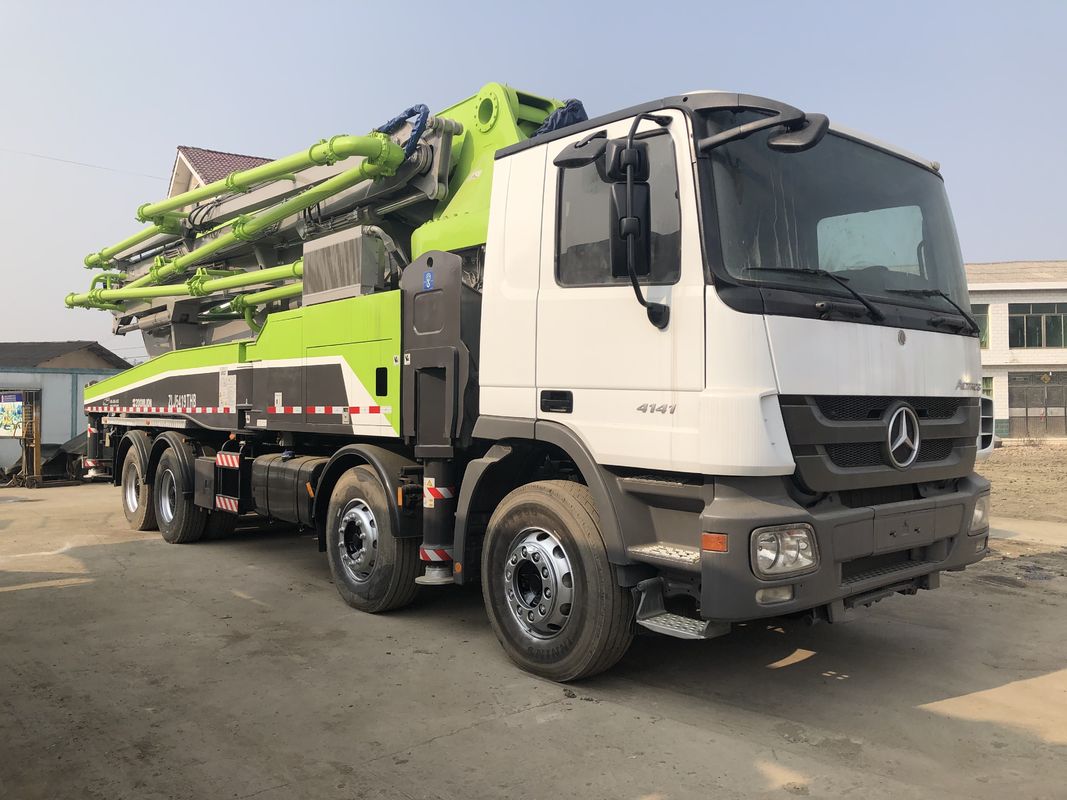 180m3/H 50M 사용된 트럭 구체 펌프, 원격 제어 구체 펌프 Actros 4141