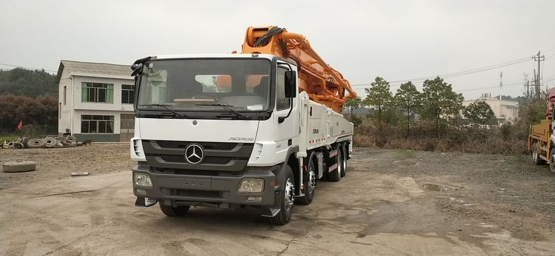 ZLJ5419THB 50m는 구체 펌프 트럭, Zoomlion 트럭 우수한 상태를 사용했습니다