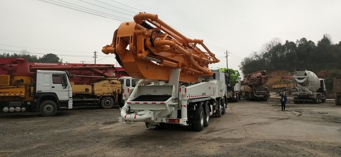 ZLJ5419THB 50m는 구체 펌프 트럭, Zoomlion 트럭 우수한 상태를 사용했습니다