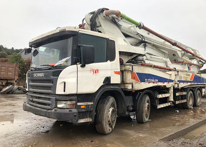 56m 309KW는 구체적인 펌프 트럭 높은 안전 구조 년 2010년 180m3/h를 사용했습니다