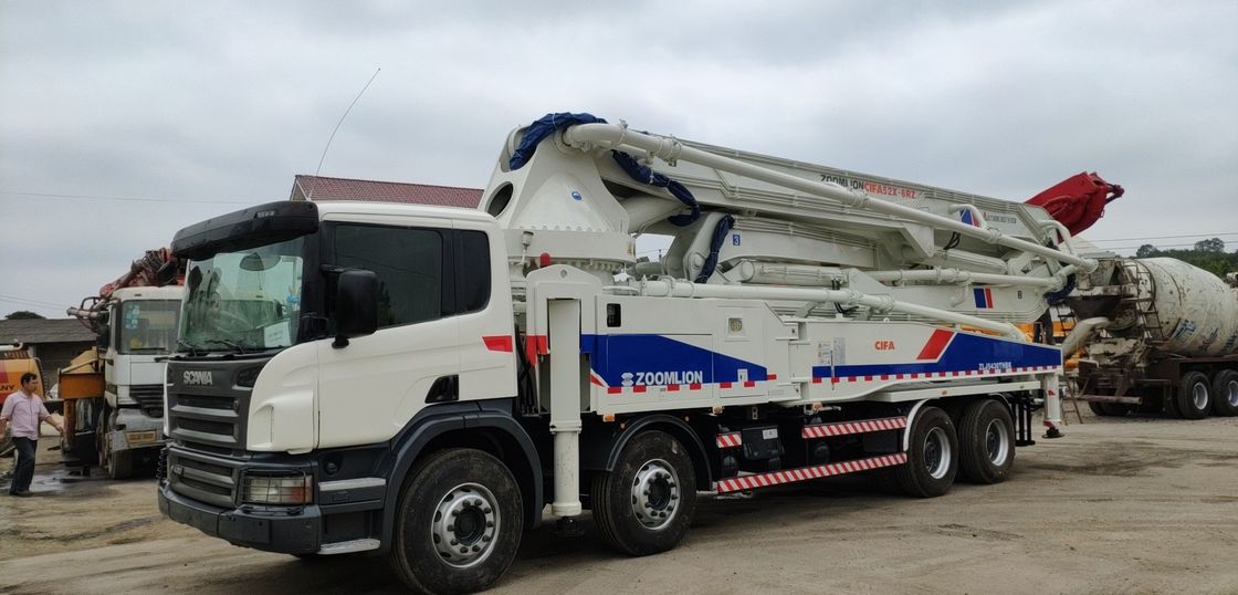 309KW 50m 재생 콘크리트 크레인 트럭 안정화 제어