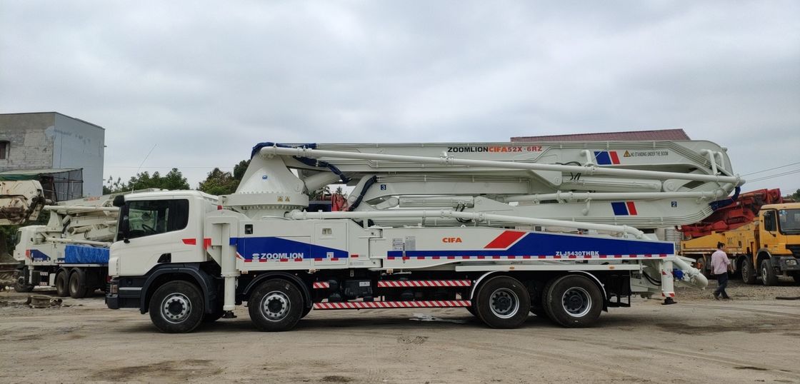 309KW 50m 재생 콘크리트 크레인 트럭 안정화 제어