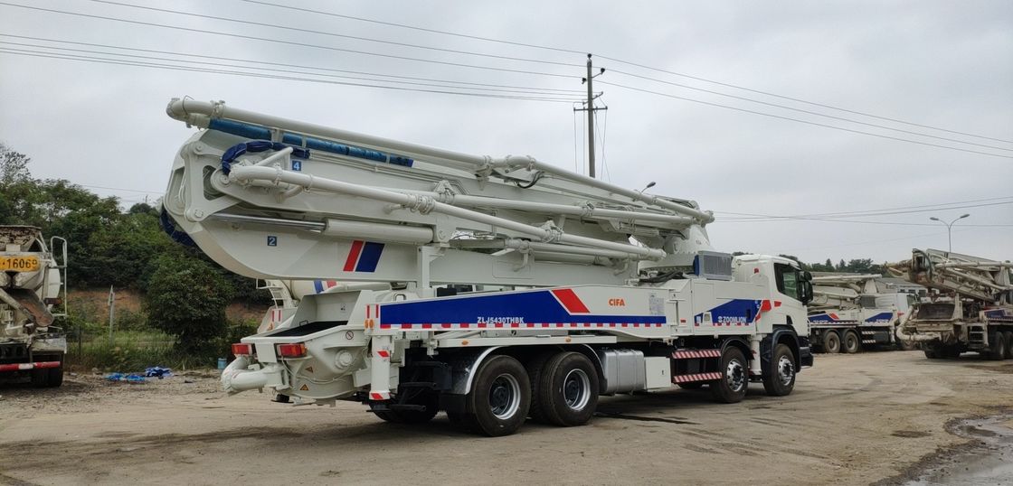 309KW 50m 재생 콘크리트 크레인 트럭 안정화 제어