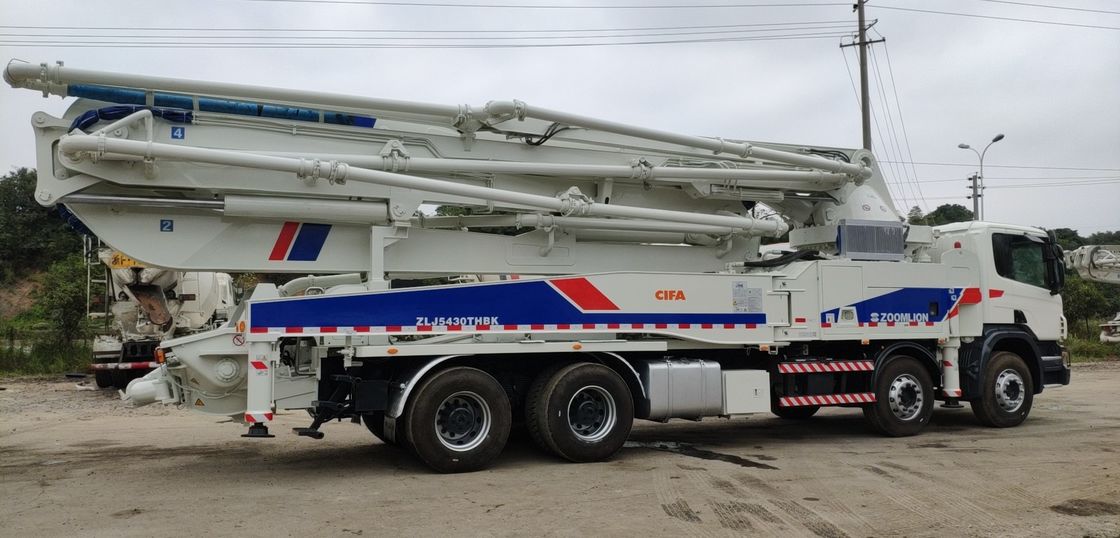 309KW 50m 재생 콘크리트 크레인 트럭 안정화 제어