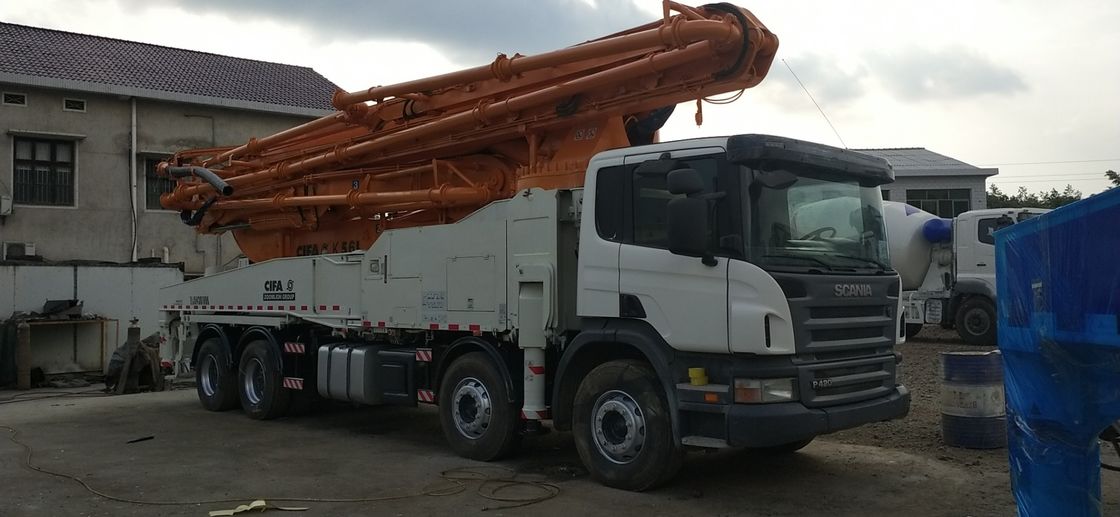 리모콘으로 CIFA 52 미터 Beton 펌프 콘크리트 리프팅