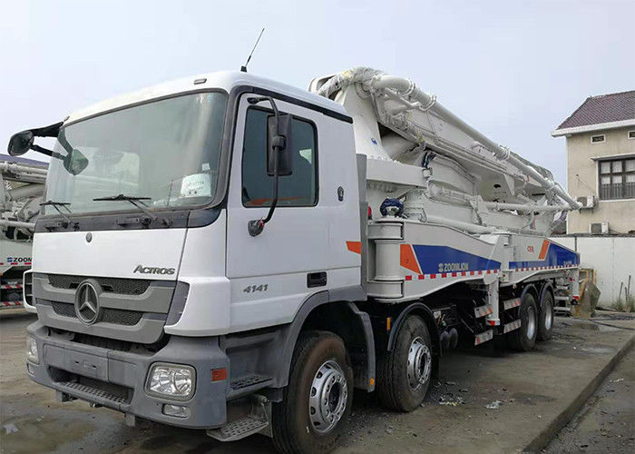 안전 구조를 가진 ISO90001에 의하여 증명되는 120m3/H 붐 구체 펌프 트럭