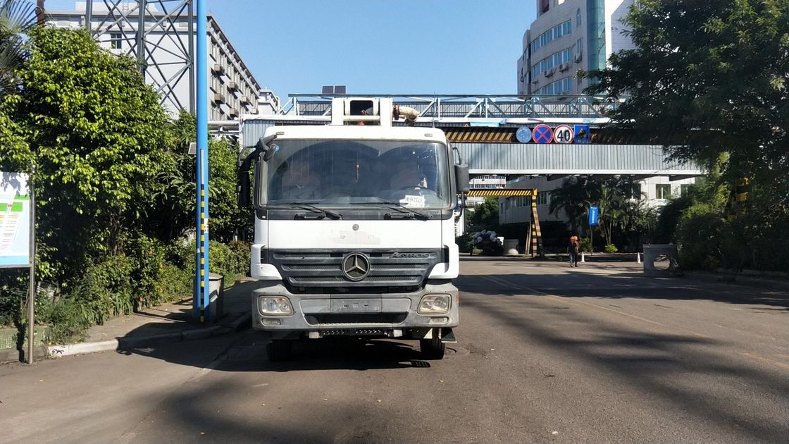 300KW Zoomlion 구체적인 붐 트럭, 잘 유지되는 붐 펌프 트럭