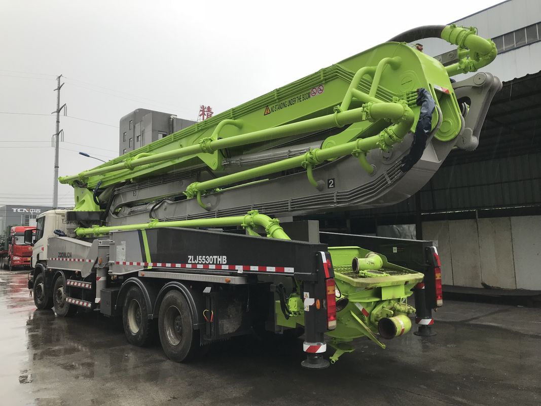 309KW 56m 구체 붐 펌프 트럭 고능률 유압 장치 170m3/H