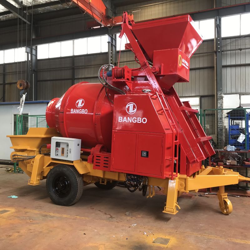 믹서 소형 높은 안전을 가진 40m3/H 100M 새로운 구체 펌프