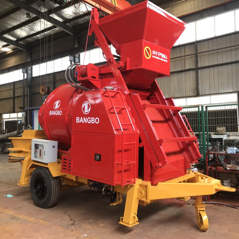 믹서 소형 높은 안전을 가진 40m3/H 100M 새로운 구체 펌프