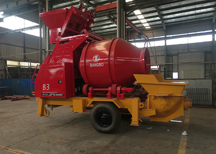 8Mpa 62kw 새로운 콘크리트 펌프 모바일 헤비 듀티 넓은 작업 범위